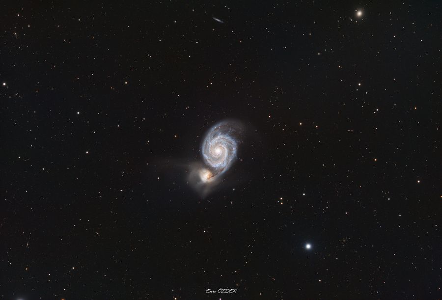 Messier 51 — Girdap Galaksisi